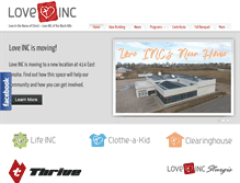 Tablet Screenshot of loveinconline.com